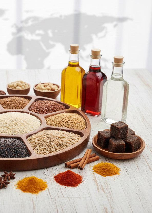 Indian spices collection